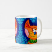 Mug Chat Tabby Orange Souriant (Devant droit)