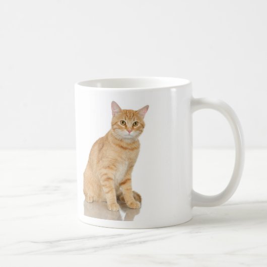 Mug Chat tigré de gingembre (Droite)