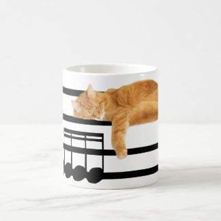 Mug Chat tigré musical de minou