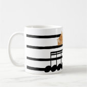 Mug Chat tigré musical de minou (Gauche)