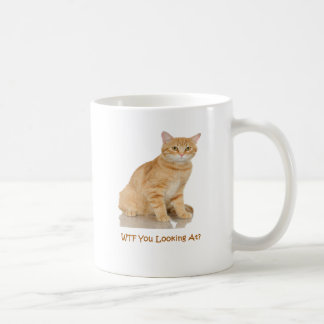 Mug Chat tigré orange