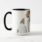 Mug Chat tigré orange (Gauche)