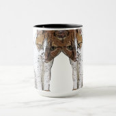 Mug Chat tigré orange (Centre)