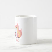 Mug Chat Un Feu C'est Très Bien (Centre)