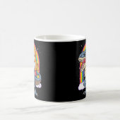 Mug Chat Unicorn équitation Dinosaure T Rex Kitten Spa (Centre)