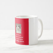 Mug Chat valentine mule (Devant droit)