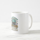 Mug Chat Vampire d'Halloween Méfait de Minuit (Devant droit)