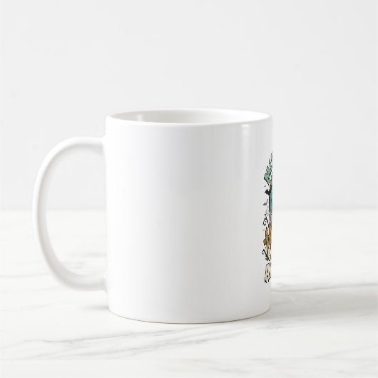 Mug Chat Vampire d'Halloween Méfait de Minuit (Gauche)