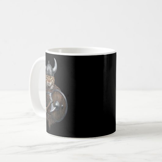 Mug Chat viking (Devant gauche)