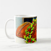 Mug Chat Vintage Joyeux Noël (Gauche)