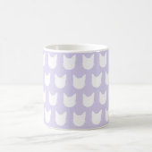 Mug Chat Violet à Points Dorés (Centre)