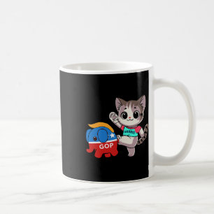 Mug Chat Vs. Éléphant Gop - Kamala Harris - Anti Trump