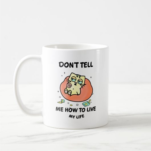 Mug Chat Whimsical (Gauche)