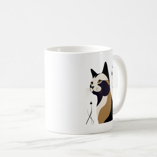 Mug Chat Whimsical (Devant droit)
