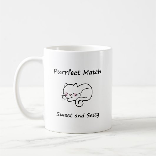 Mug Chat Whimsical (Gauche)