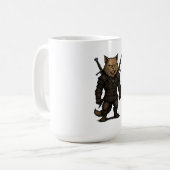 Mug Chat Witcher – Guerrier Fantasy Médiéval (Devant gauche)