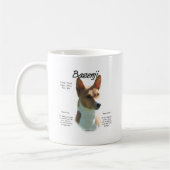 Mug Châtaigner Basenji Histoire Design Tout sur Basenj (Gauche)