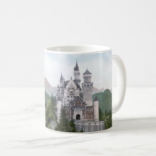 Mug Château allemand Fairytale (Devant droit)