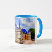 Mug Château Azay le Rideau, vallée de la Loire, France (Devant droit)