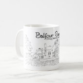Mug Château Balfour Écosse (Devant gauche)