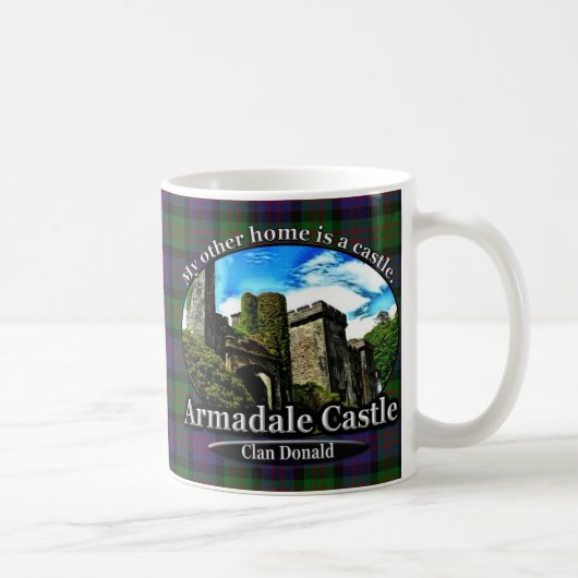 Mug Château Clan Donald Armadale Écosse (Droite)