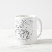 Mug Château d'Achnacarry Écosse (Devant droit)