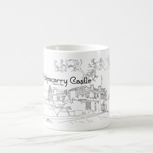 Mug Château d'Achnacarry Écosse (Centre)