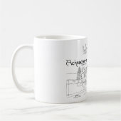 Mug Château d'Achnacarry Écosse (Gauche)