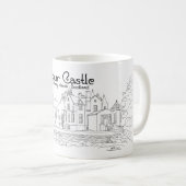 Mug Château de Balfour Ecosse (Devant droit)