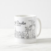 Mug Château de Balmoral Écosse (Devant droit)