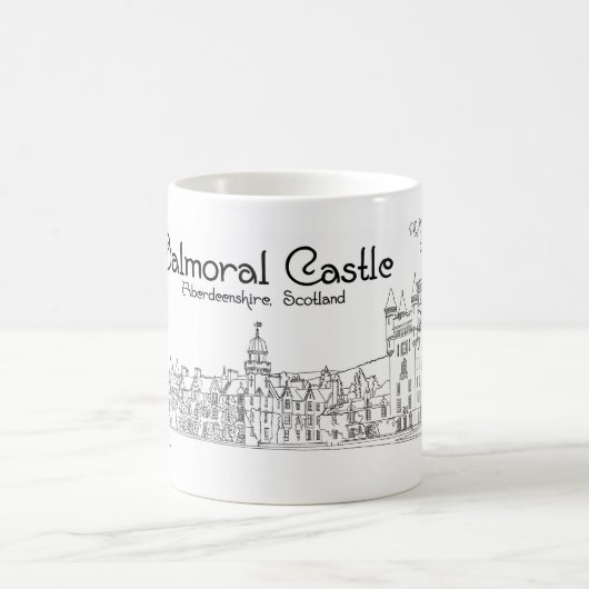 Mug Château de Balmoral Écosse (Centre)