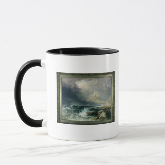 Mug Château de Bamburgh, le Northumberland (Gauche)