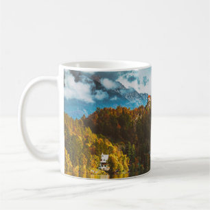 Mug Château de Bled : Vue sur la falaise slovène.