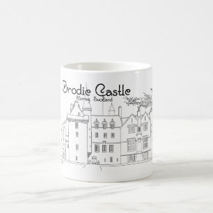 Mug Château de Brodie, Moray, Écosse