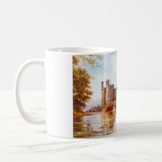 Mug Château de Caernarfon, Pays de Galles (Gauche)