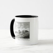 Mug Château de Carisbrook, île de Wight, plat I (Devant gauche)