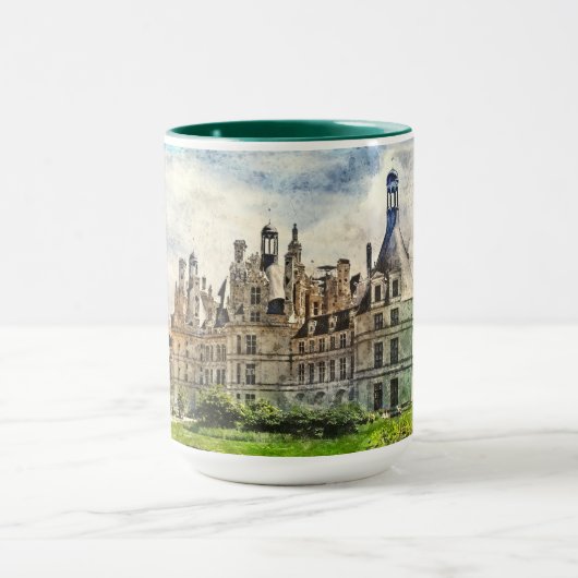 Mug Château de Chambord, France. (Centre)