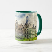 Mug Château de Chambord, France. (Devant droit)