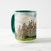 Mug Château de Chambord, France. (Devant gauche)