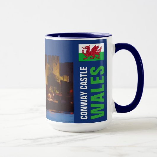 MUG CHÂTEAU DE CONWAY, WALES (Droite)