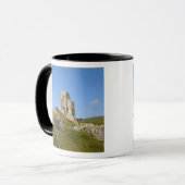 Mug Château de Corfe, Corfe, Dorset, Angleterre (Devant gauche)