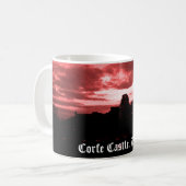 Mug Château de Corfe, Dorset (Devant gauche)