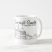 Mug Château de Cornhill Écosse (Devant droit)