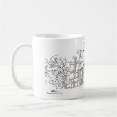 Mug Château de Cornhill Écosse (Gauche)