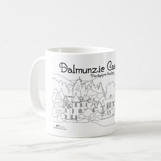 Mug Château de Dalmunzie (Devant gauche)