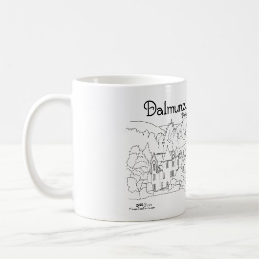 Mug Château de Dalmunzie (Gauche)