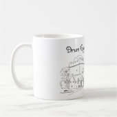 Mug Château de Drum, Aberdeenshire, Écosse (Gauche)