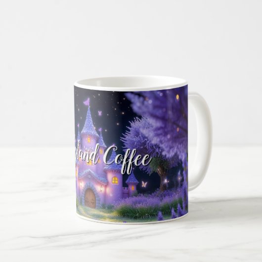 Mug Château de Fairy de la Lavande Cachée Grove (Devant droit)