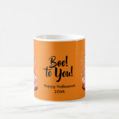 Mug Château de Halloween rose (Centre)