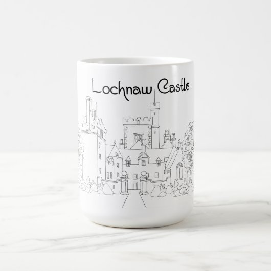 Mug Château de Lochnaw Ecosse (Centre)